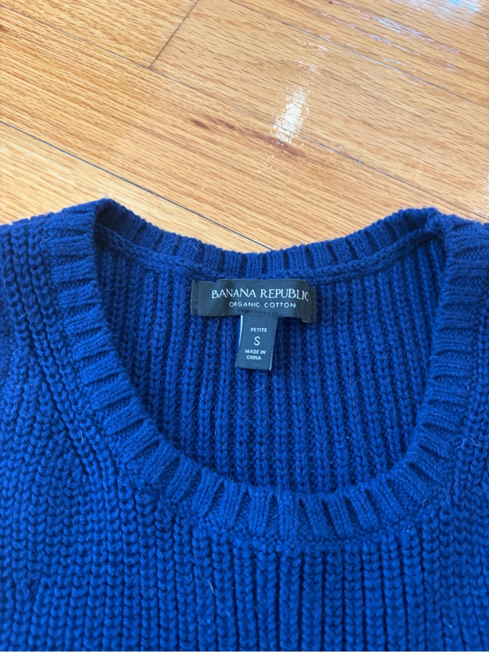 Banana Republic Royal Blue Crewneck Sweater